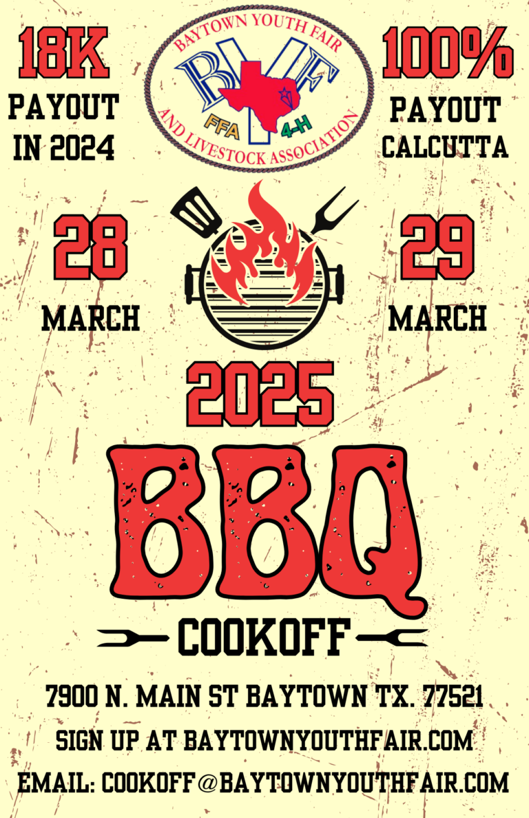 Byf cookoff baytown youth fair